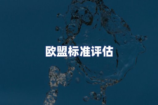 欧盟标准评估